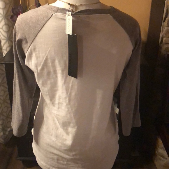 Raglan monoB3/4 length sleeve T - Picture 3 of 6